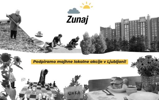 Imaš idejo – mogoče ti lahko pomaga projekt Zunaj
