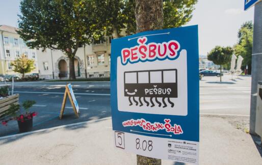 Vabilo na brezplačno usposabljanje za izvajanje Pešbusa in Bicivlaka marca 2020