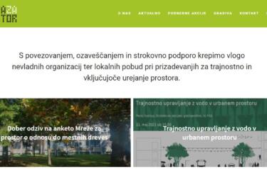 Nova spletna stran Mreže za prostor