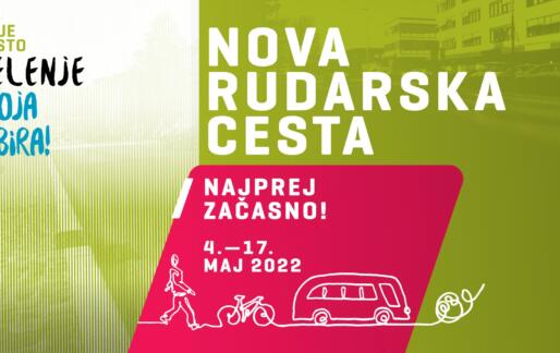 Dvotedenski preizkus prometne ureditve Rudarske ceste v Velenju