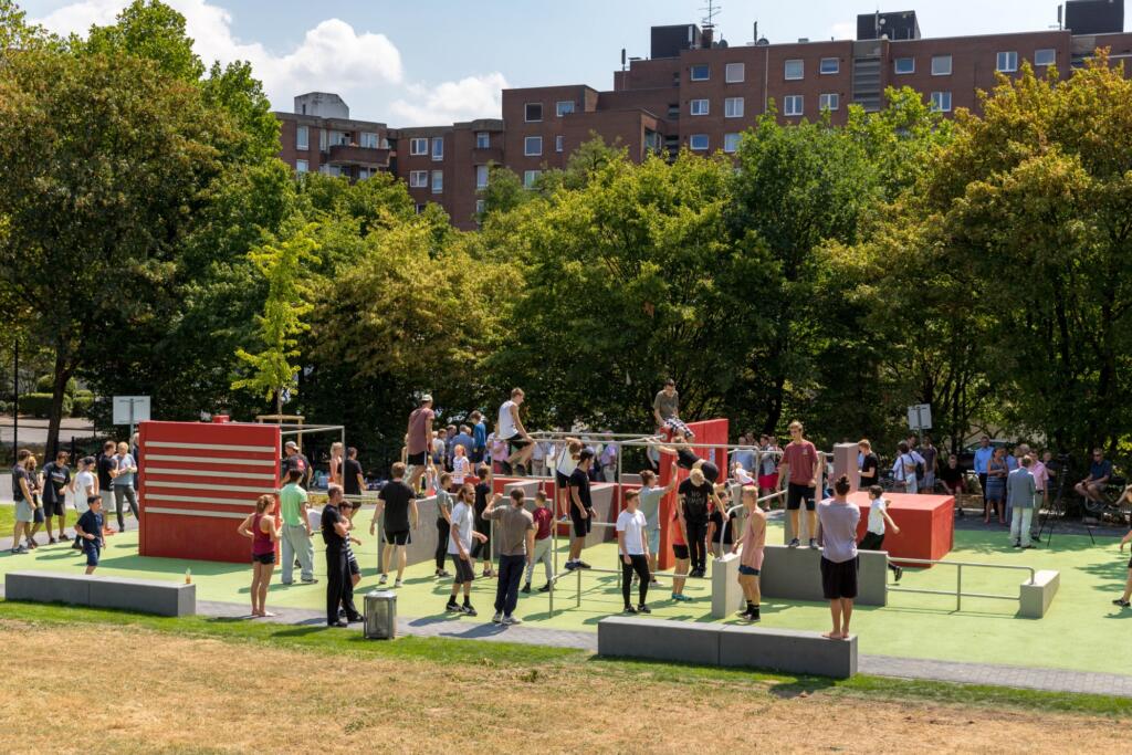 Düsseldorf / Spretnostni poligon. Foto: Benjamin Grams