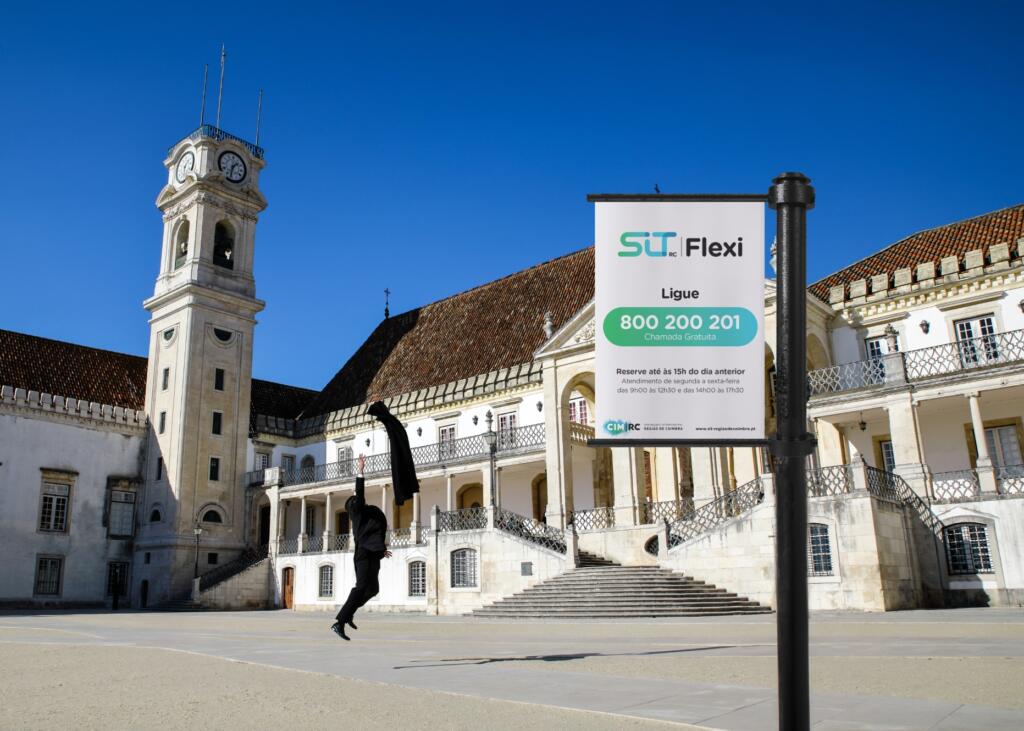 Coimbra / Uporabniki vnaprej rezervirajo vožnjo, sistem pa poti in postaje oblikuje glede na povpraševanje. Foto: CIM-RC