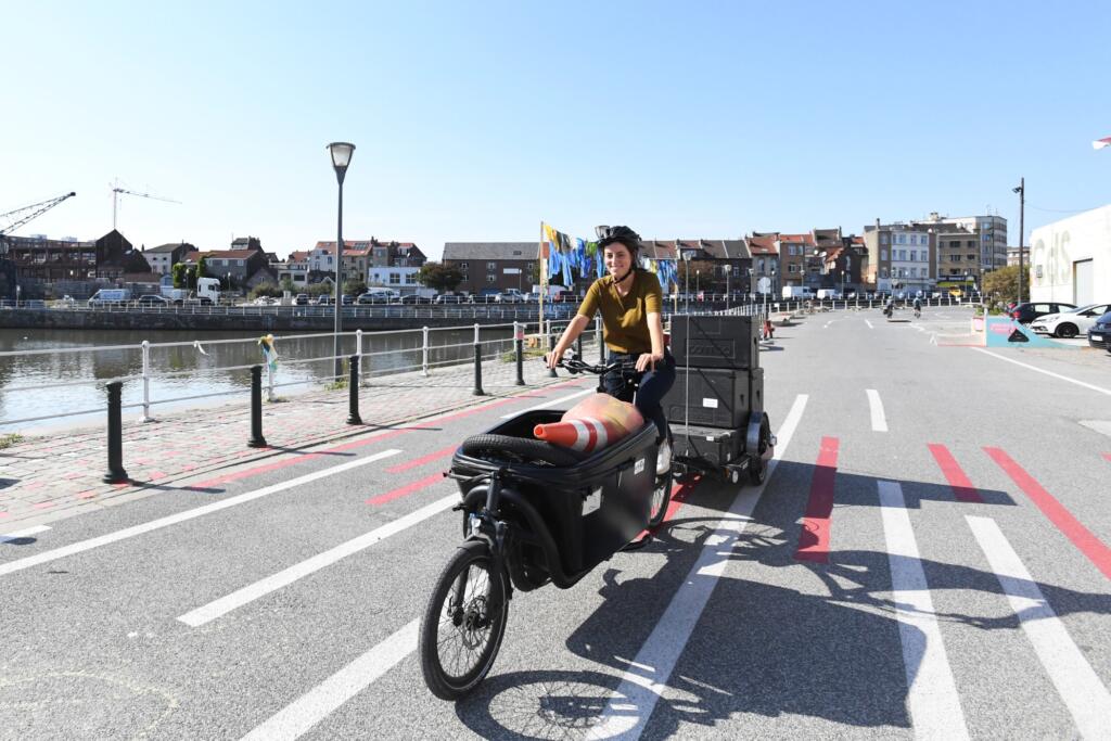 Bruselj / Mesto nudi subvencije za nakup tovornih koles za posameznike in manjša podjetja. Foto: @SPRB