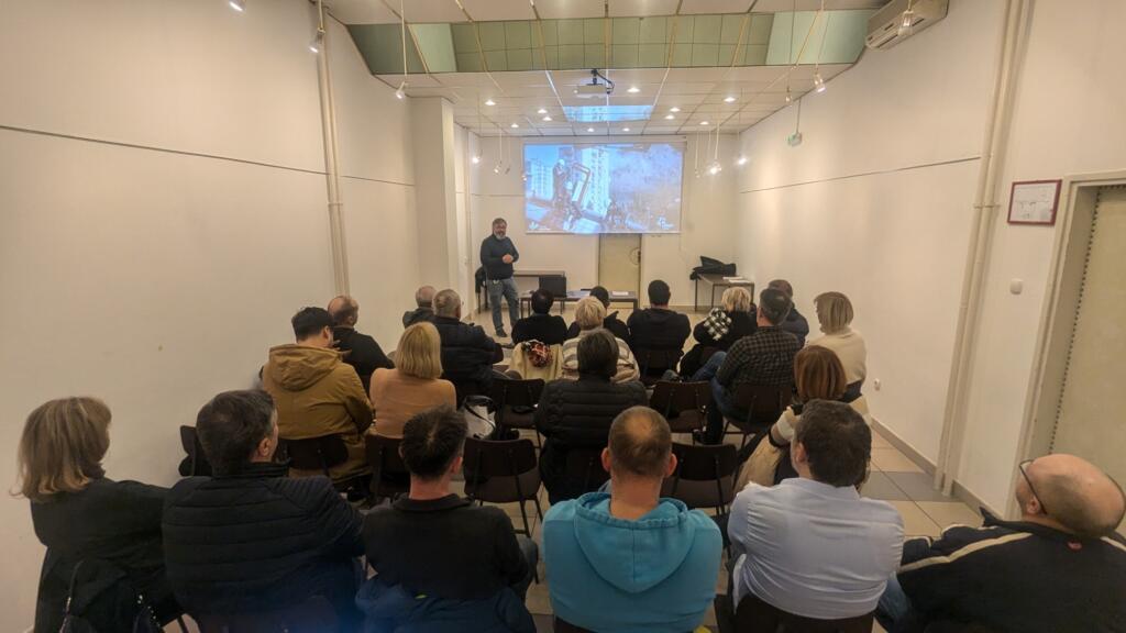 Zadružni zbor Energetske zadruge Zeleni Hrastnik. Foto: Boštjan Remic/Focus