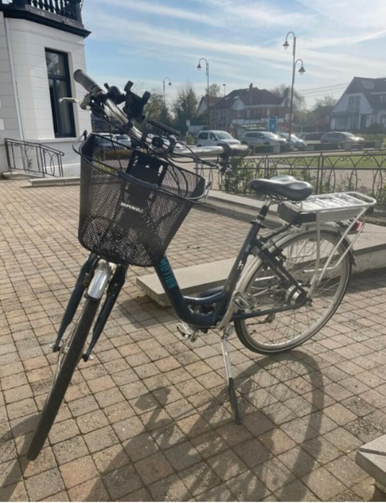 Brezplačno testiranje električnih koles v mestu Hannut. Foto: Mesto Hannut