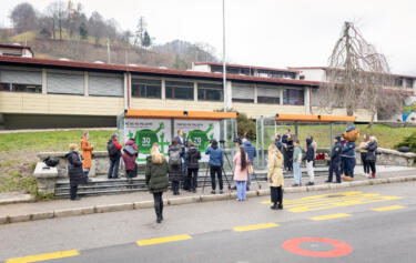 [sporočilo za javnost] Cerkno postavlja varnost na prvo mesto: Pačas pa palahn za bolj varno pot otrok v šolo