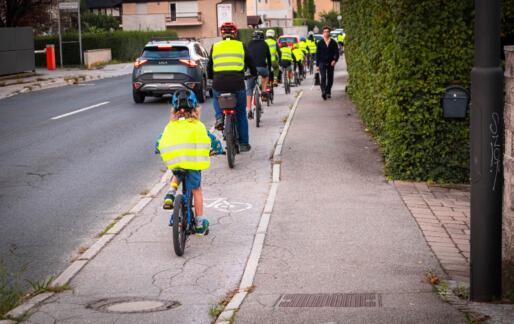 Usposabljanje za izvajanje Pešbusa in Bicivlaka